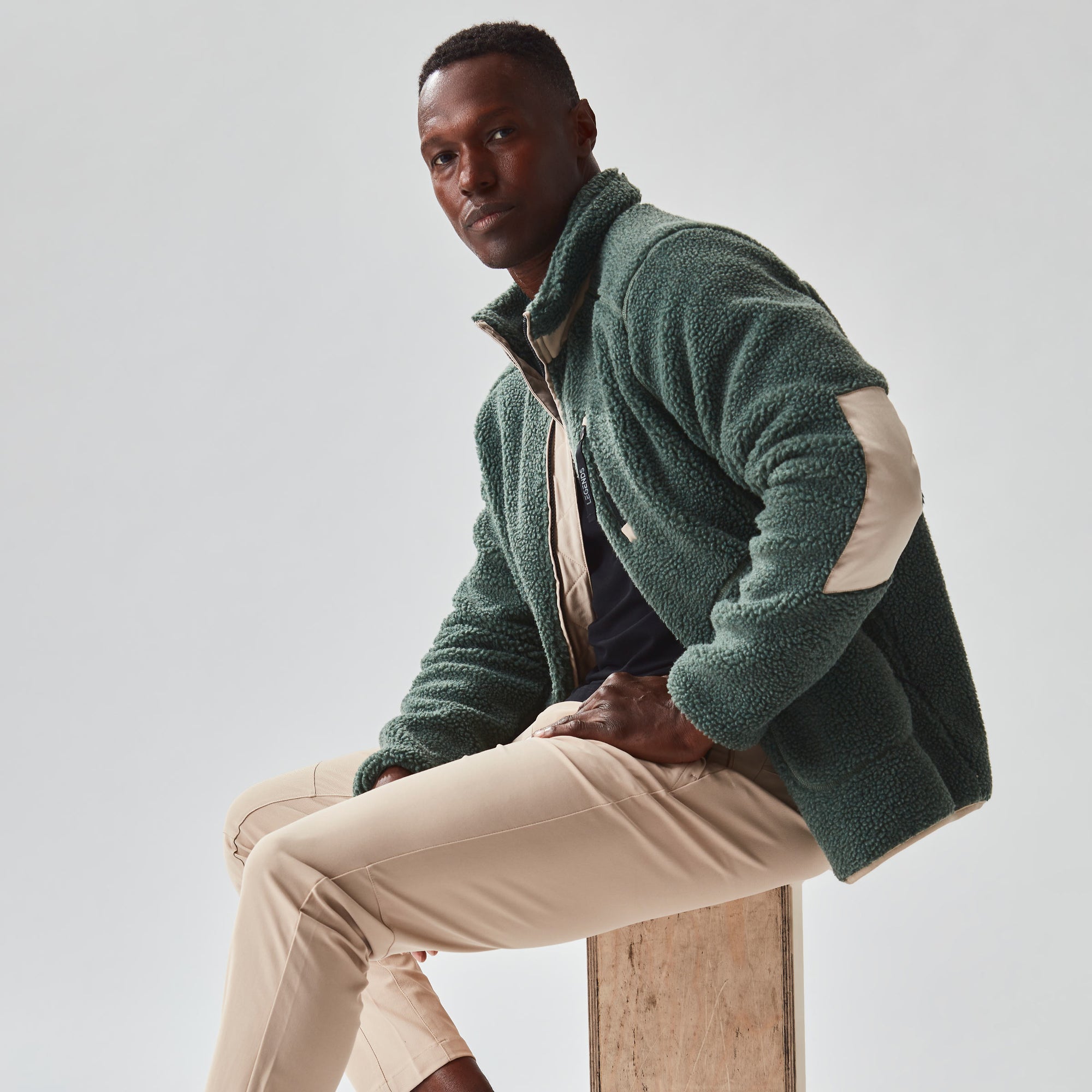 Sherpa Jacket Hunter Green – Legends