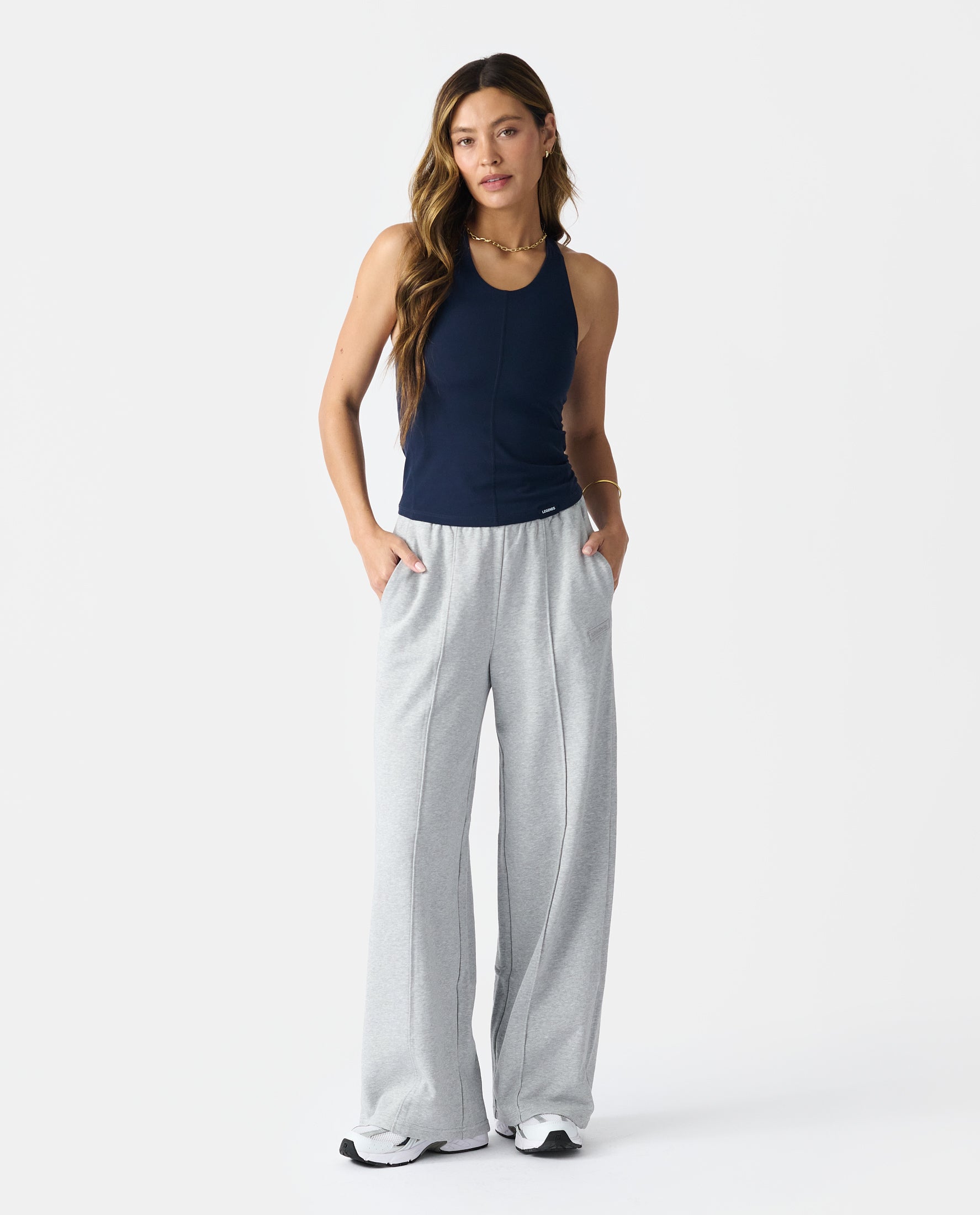 Valentina Sweatpant Heather Gray