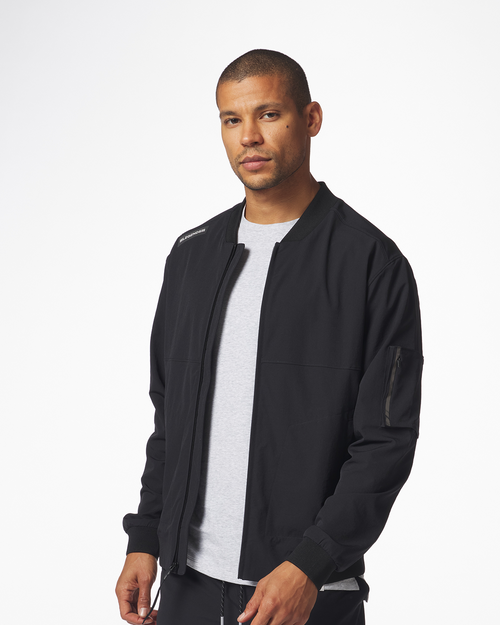 Carson Bomber Jacket Black Legends