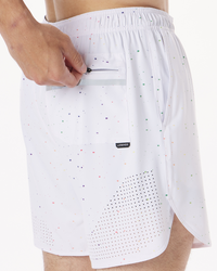 Luka Short Pride Splatter White