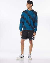 FairFax Crew Ink Blue Tie Dye Stripe