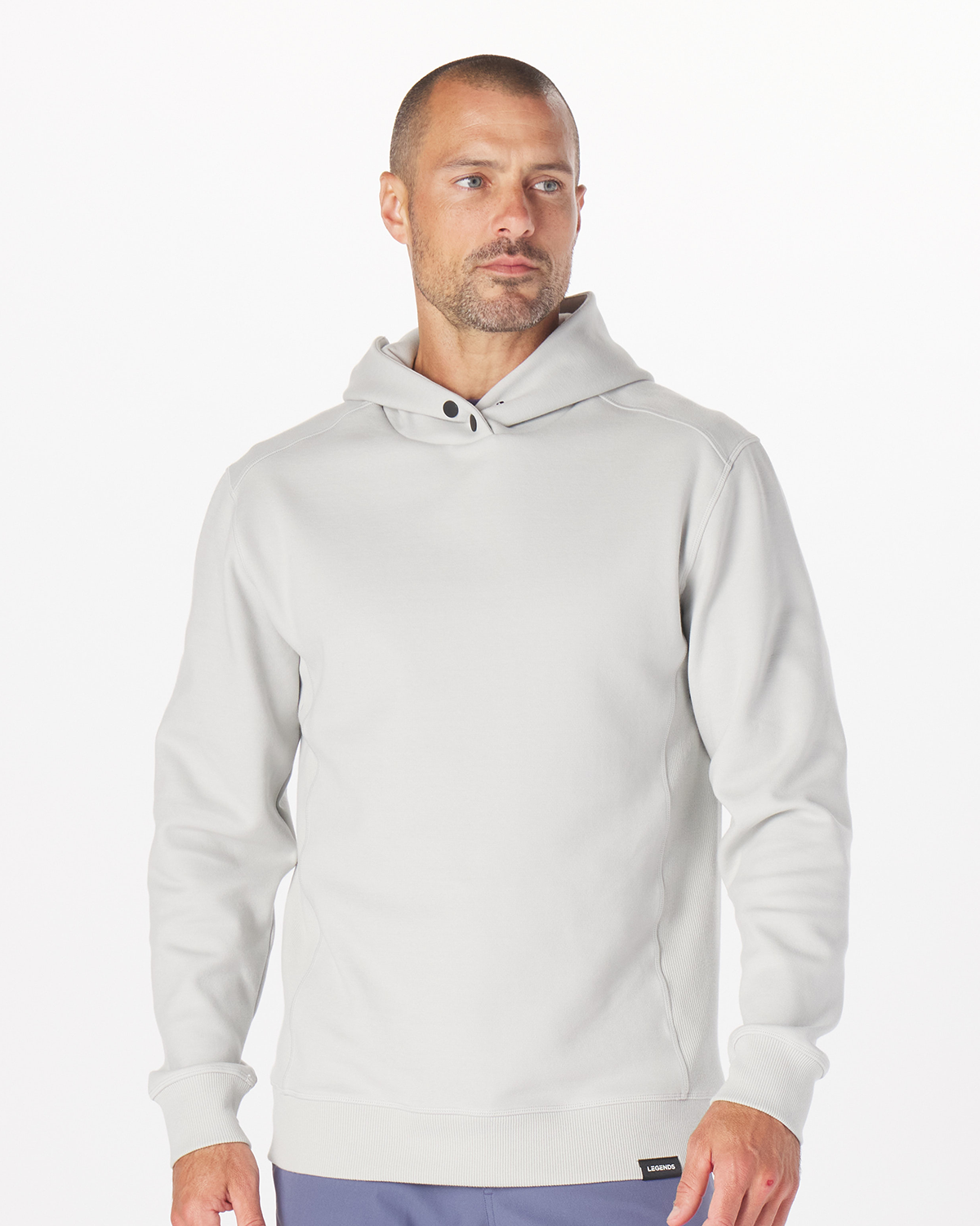 Light gray discount hoodie