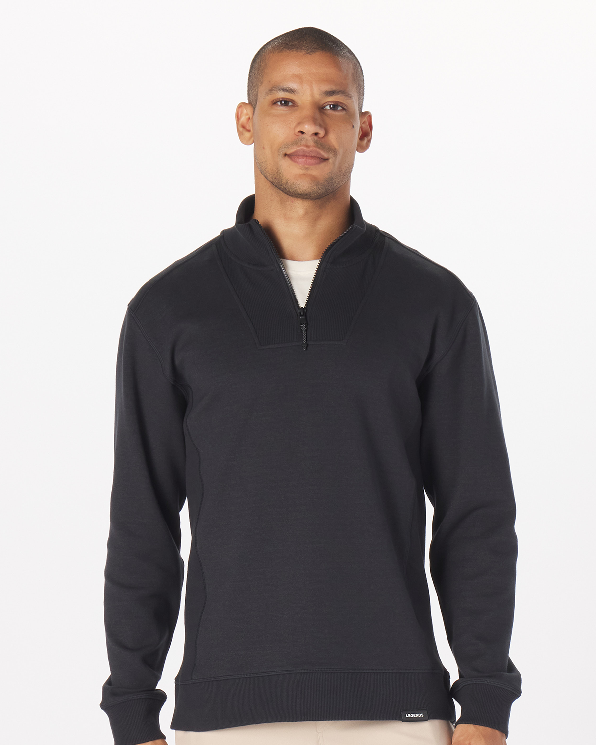 Highland Quarter Zip Black – Legends