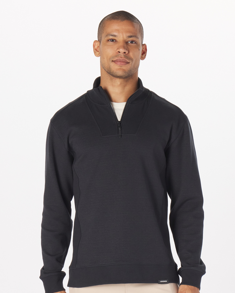 Black quarter zip pullover outlet