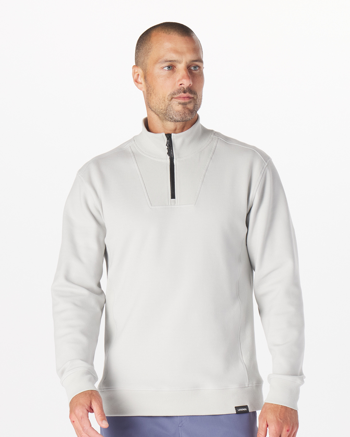 Light grey on sale quarter zip