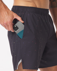 Relay Short Pride Splatter Black