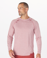 Enzo LS Tee Rust Heather