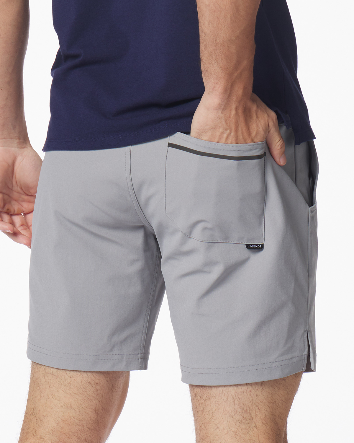 Aviation Short Medium Gray