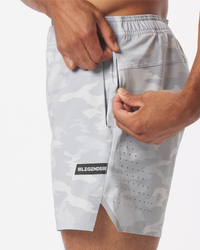 Relay Short Gray Camo