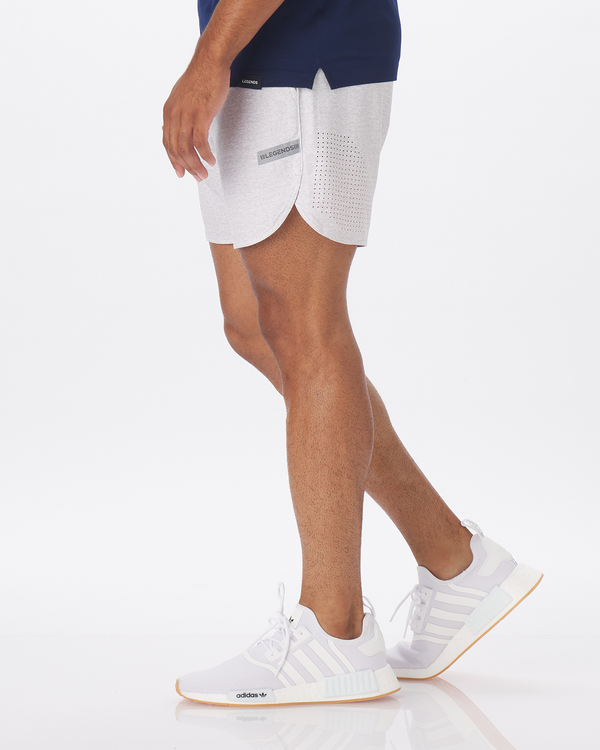 Men's Adidas Legends Shorts - Multi - Small Long