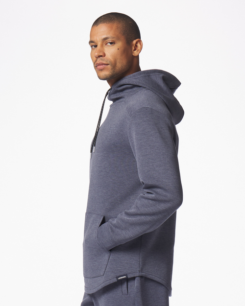 Hawthorne Tech Hoodie Navy Heather