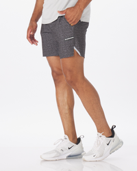 Relay Short Charcoal Heather