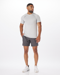 Relay Short Charcoal Heather