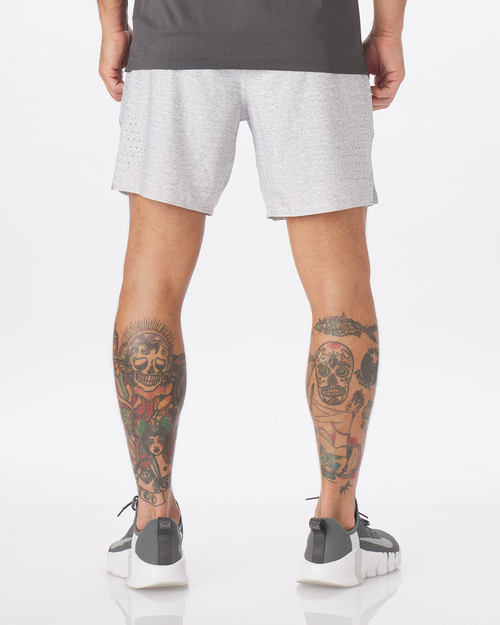 Relay Short Heather Gray