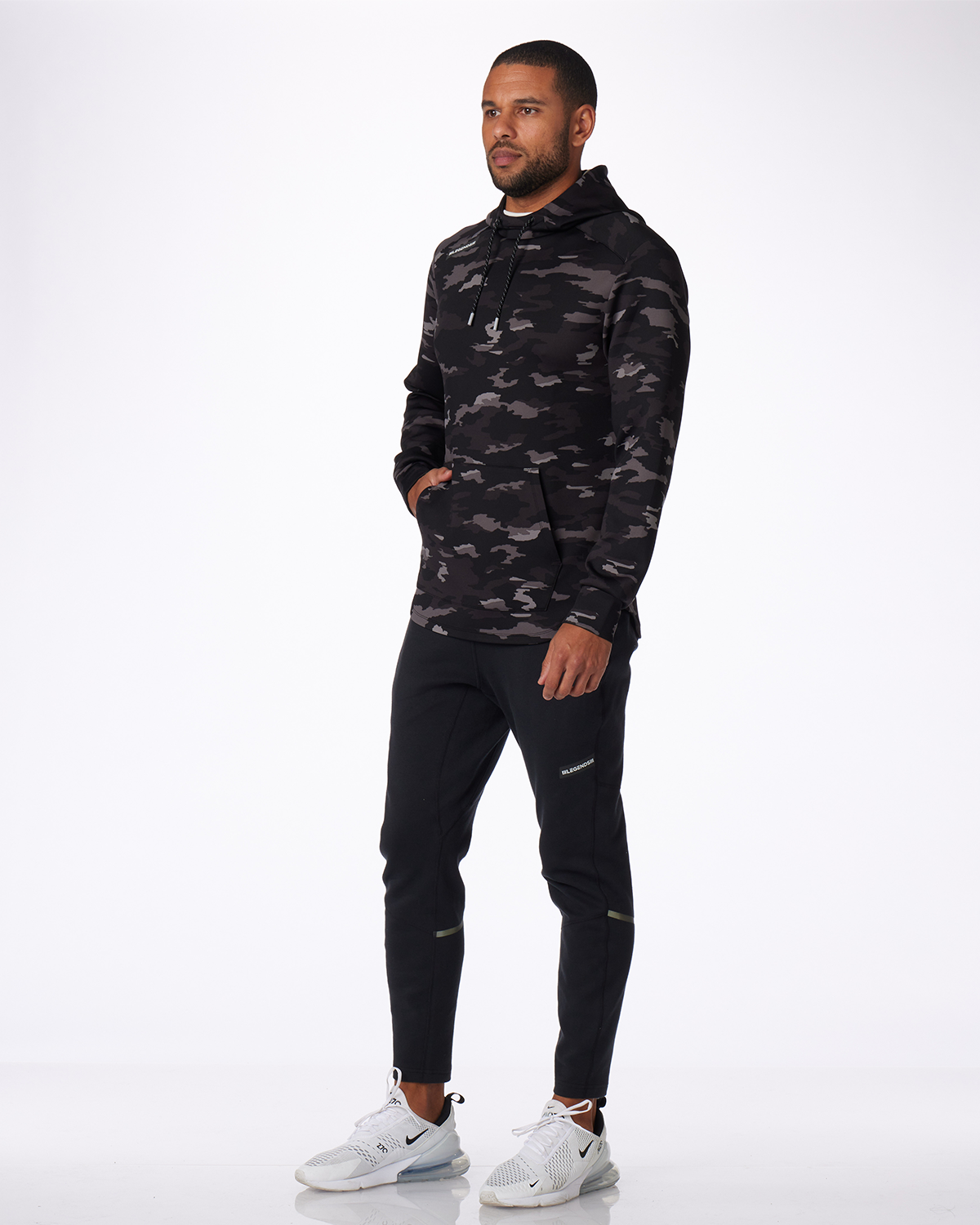 Hawthorne Hoodie Black Camo