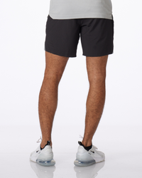 Relay Short Charcoal Herringbone