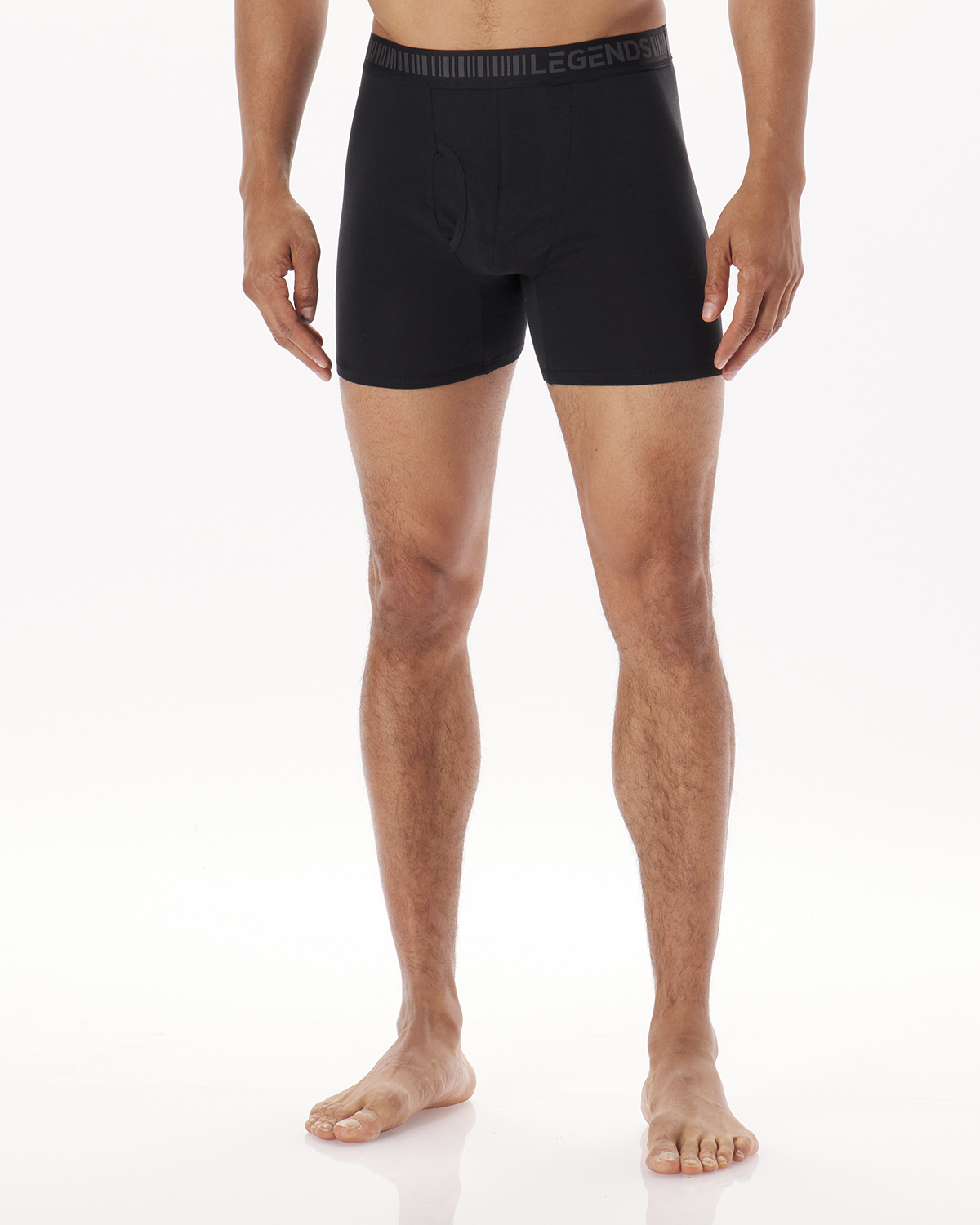 Camwood Boxer Brief Black – Legends