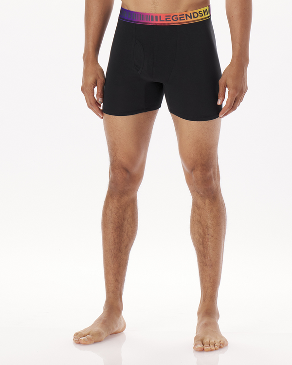 Camwood Boxer Brief Pride Black