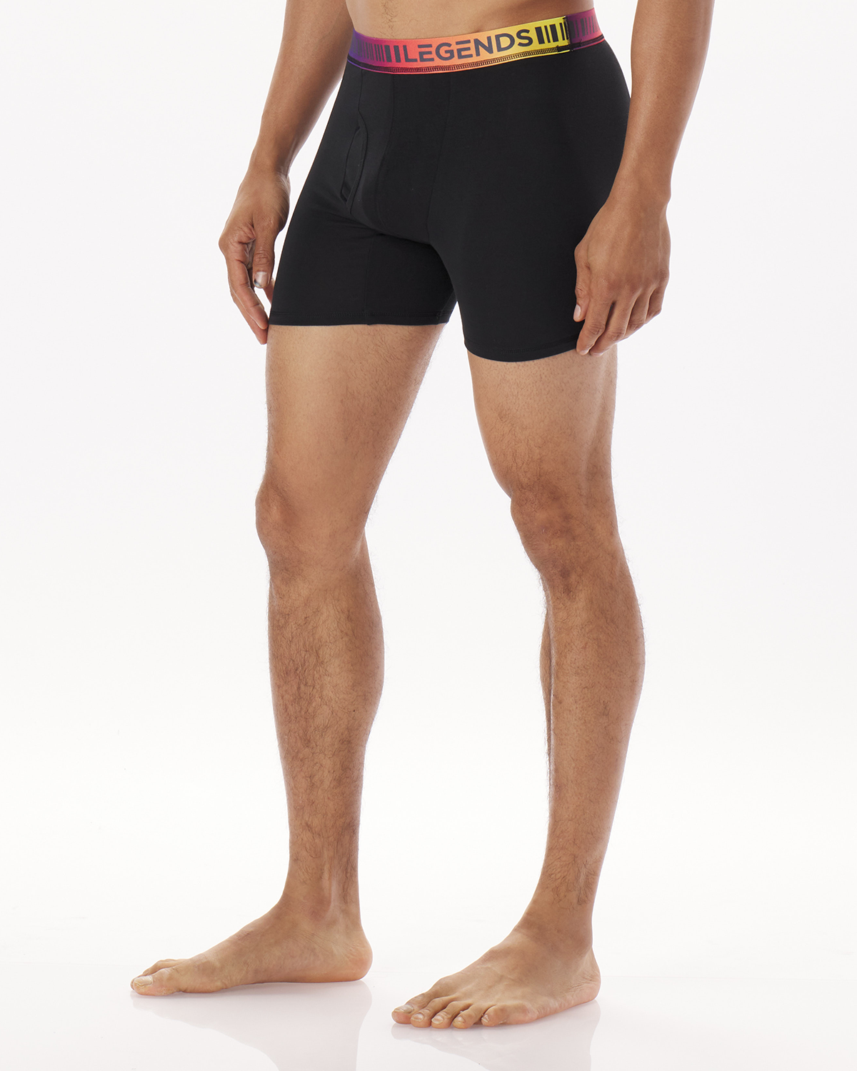 Camwood Boxer Brief Pride Black