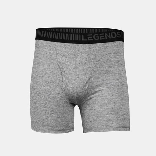 Camwood Boxer Brief Medium Gray Heather – Legends