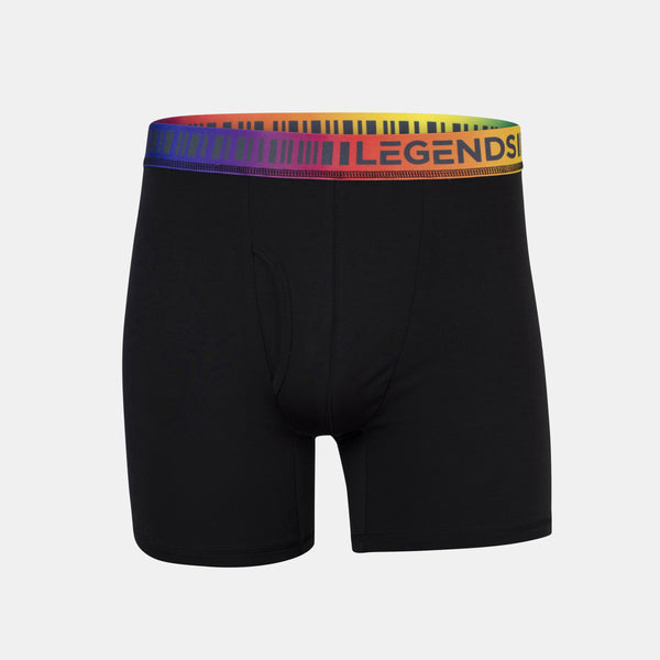 Camwood Boxer Brief Pride Black