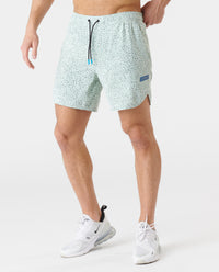 Luka Short Micro Animal Pistachio