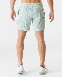 Luka Short Micro Animal Pistachio