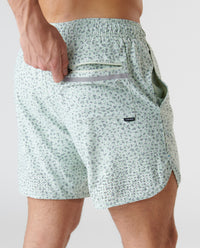 Luka Short Micro Animal Pistachio