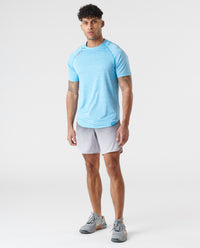 Luka Short Charcoal Gradient