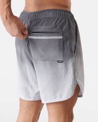 Luka Short Charcoal Gradient