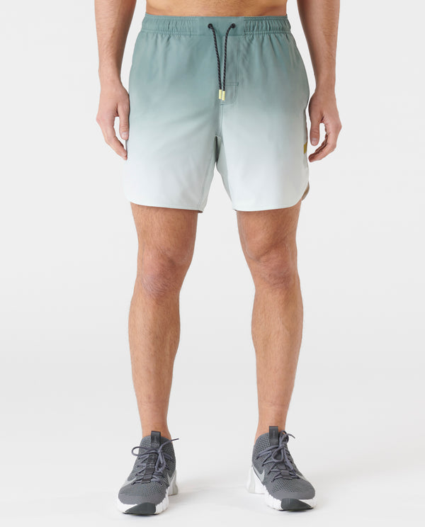 Luka Short Hunter Green Gradient