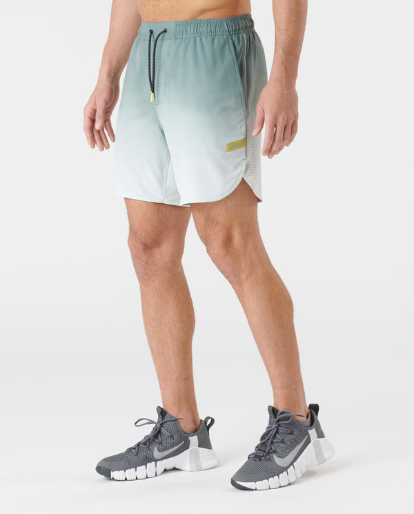 Luka Short Hunter Green Gradient
