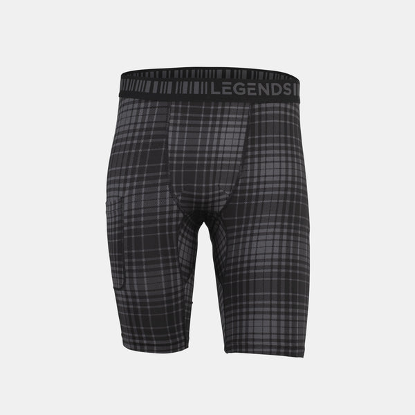 Cambo Short Black Plaid